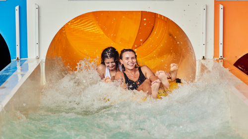 Black Mamba - water slide at Acquaworld