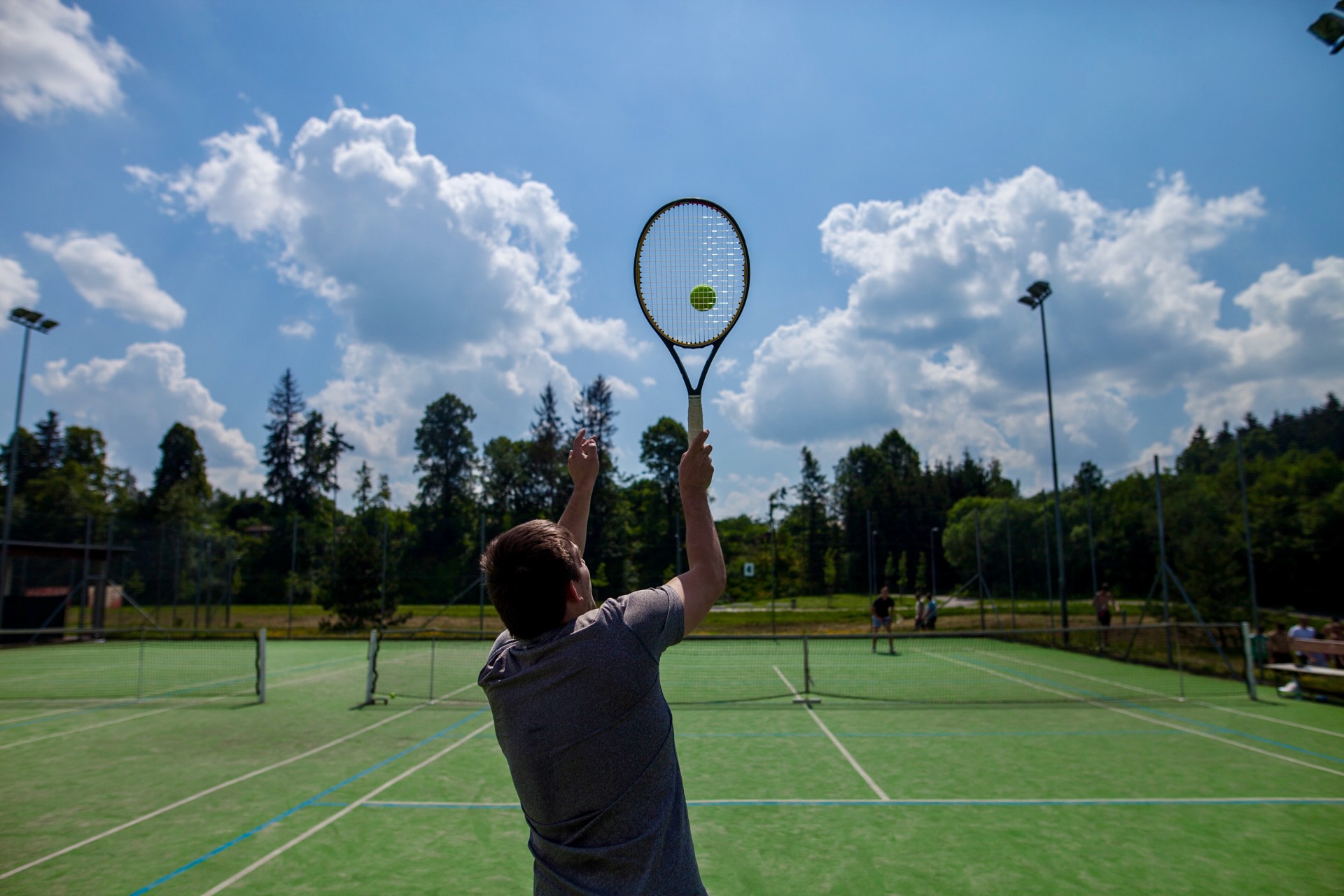 Tennis - activity zone at Vodní Ráj