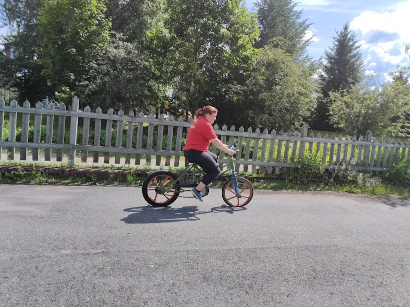 Eccentric Bikes - activity zone at Puuhamaa