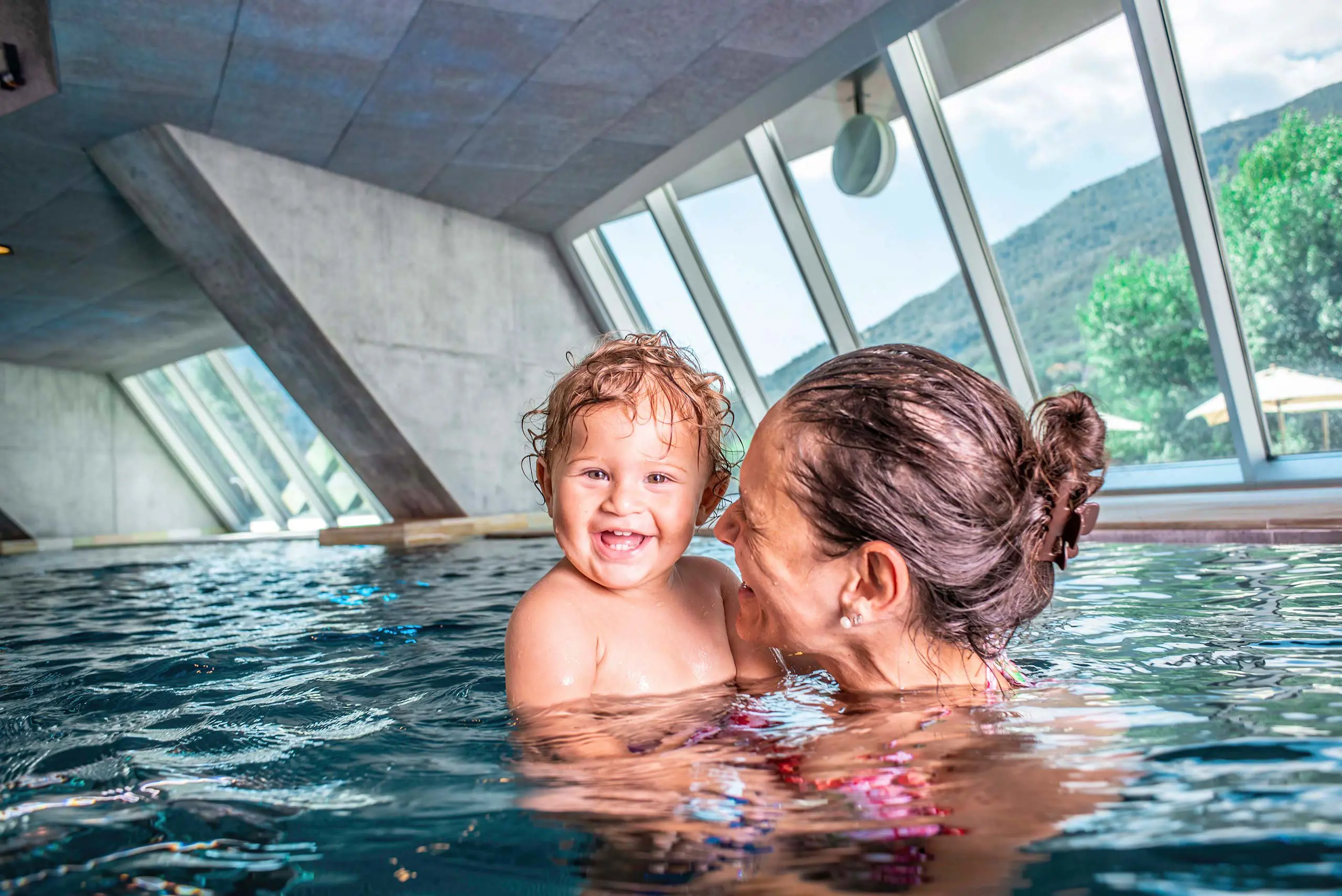 Swimming Courses - service area at Splash & Spa Tamaro