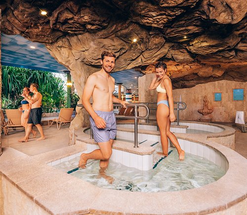 Kneipp Course - swimming pool at Therme Erding