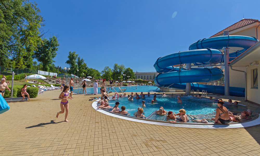 Toboggan - water slide at Aquaforum Františkovy Lázně