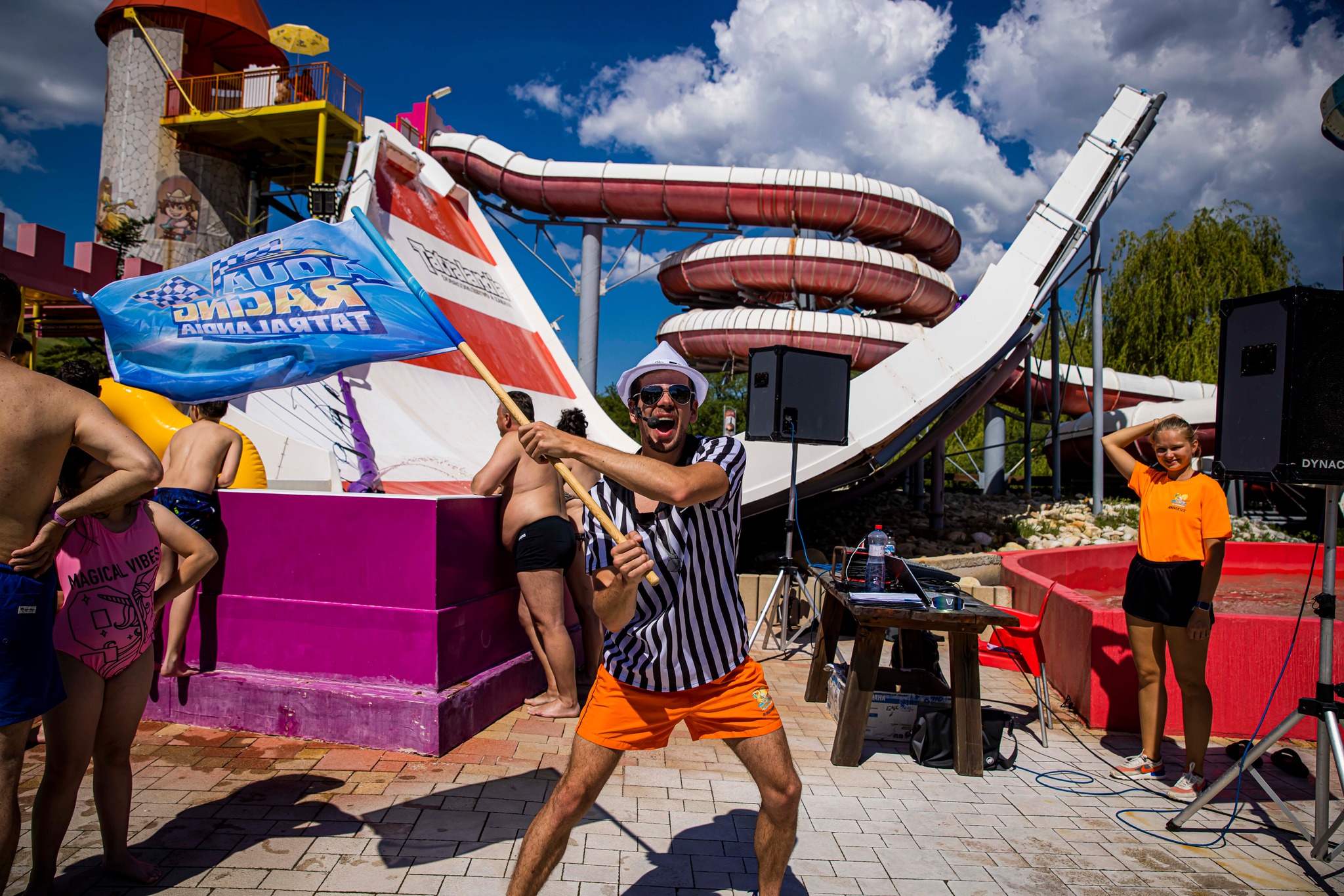 Trio - water slide at Tatralandia
