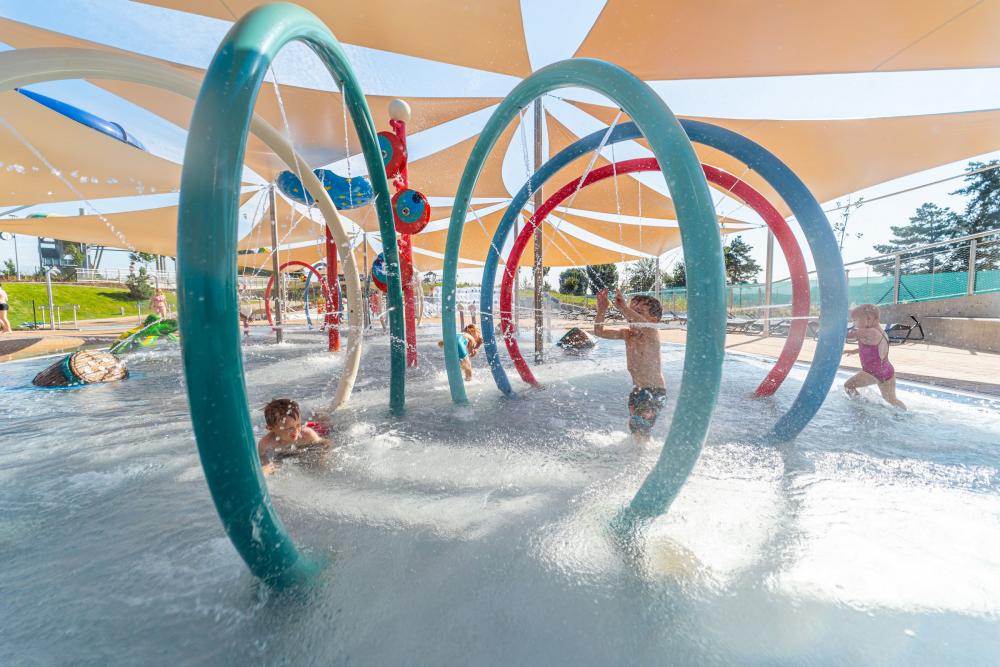 Splash Park - activity zone at Aqualand Moravia