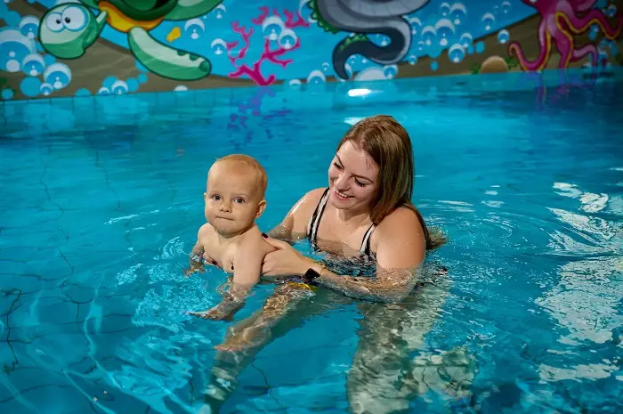 Swimming Lessons For Babies - service area at Aquapark Kraków
