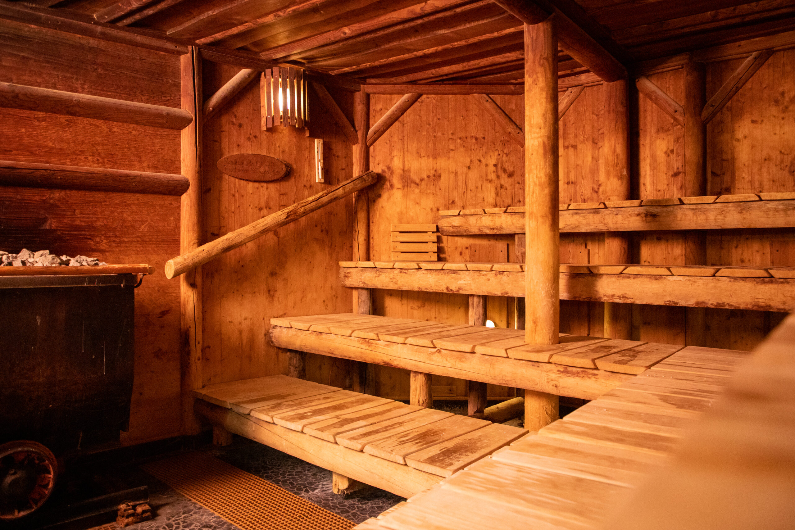 Mine Sauna - wellness area at Aqualand Cologne
