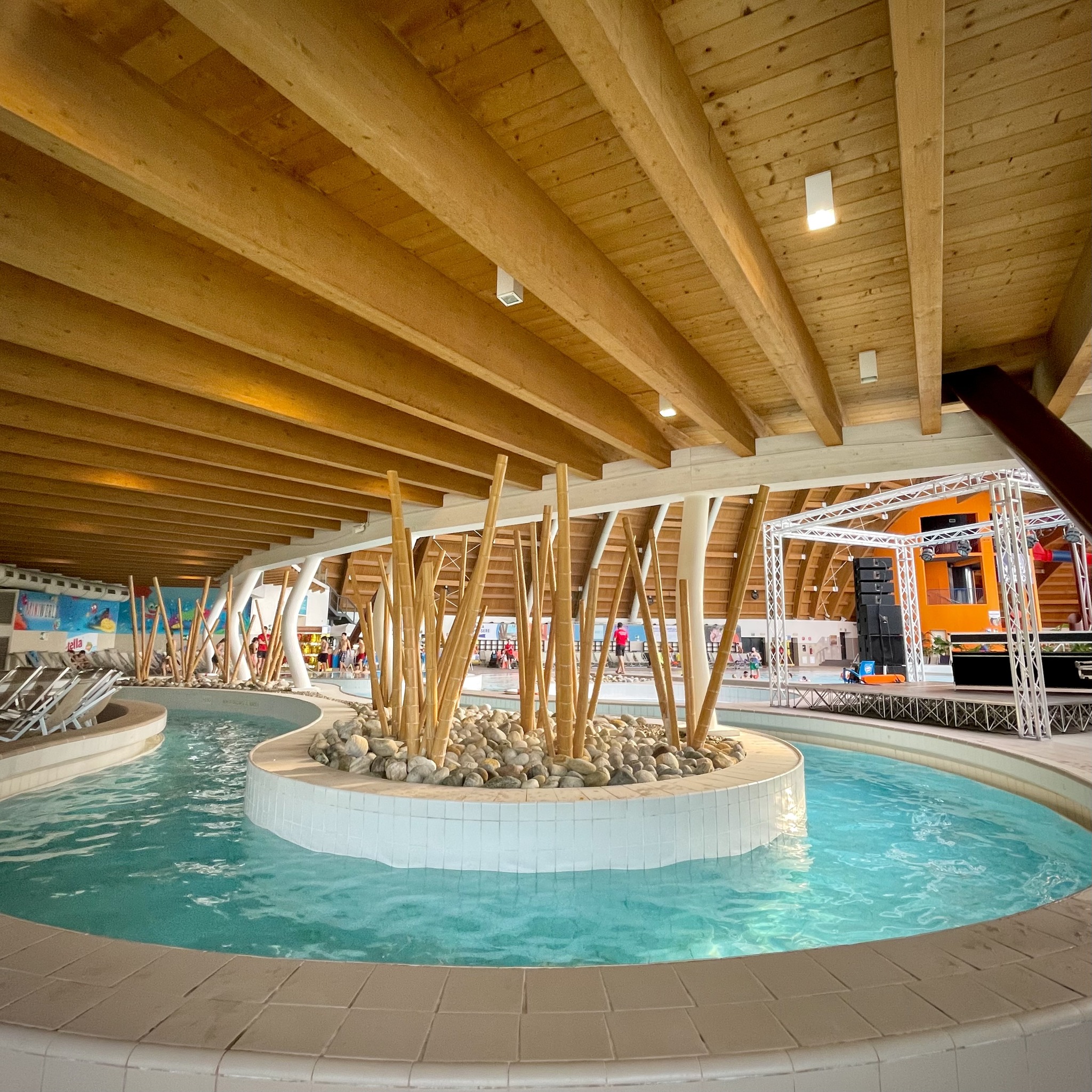 River - swimming pool at Acquaworld