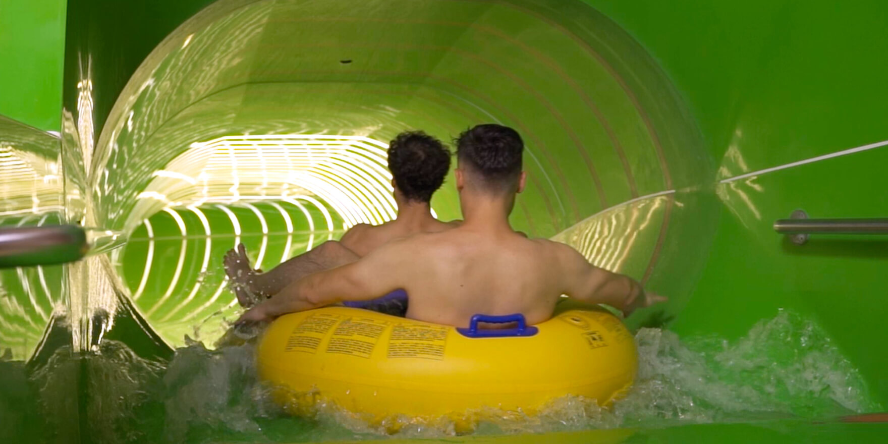 Andromeda  - water slide at Therme Bucharest