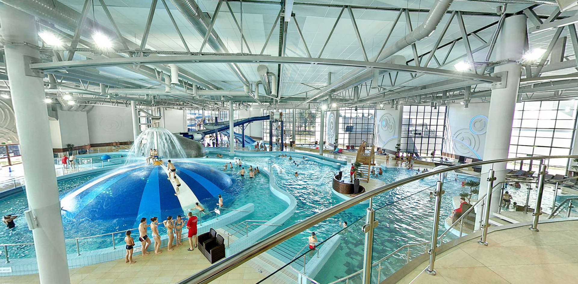 Wild River - swimming pool at Aquapark Zielona Góra