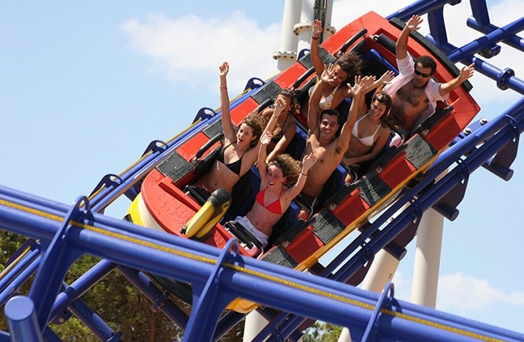 Watercoaster - water slide at Aquashow Park