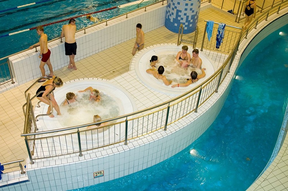Whirlpools - swimming pool at Termy Zakopiańskie 