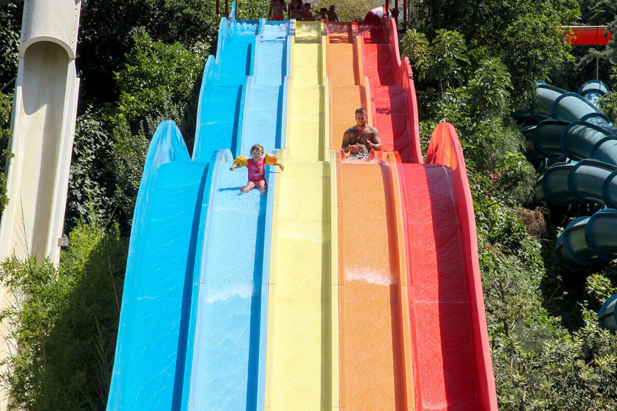 Multi Slide - water slide at Aqua Creta Limnoupolis