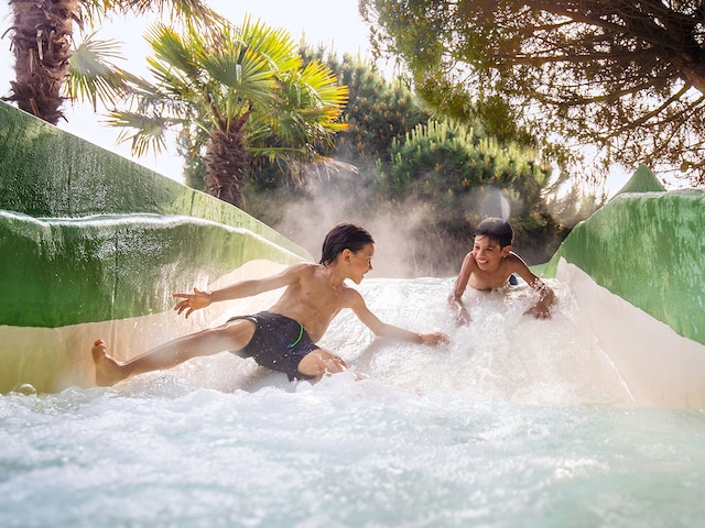 Wild River - water slide at Center Parcs Het Heijderbos