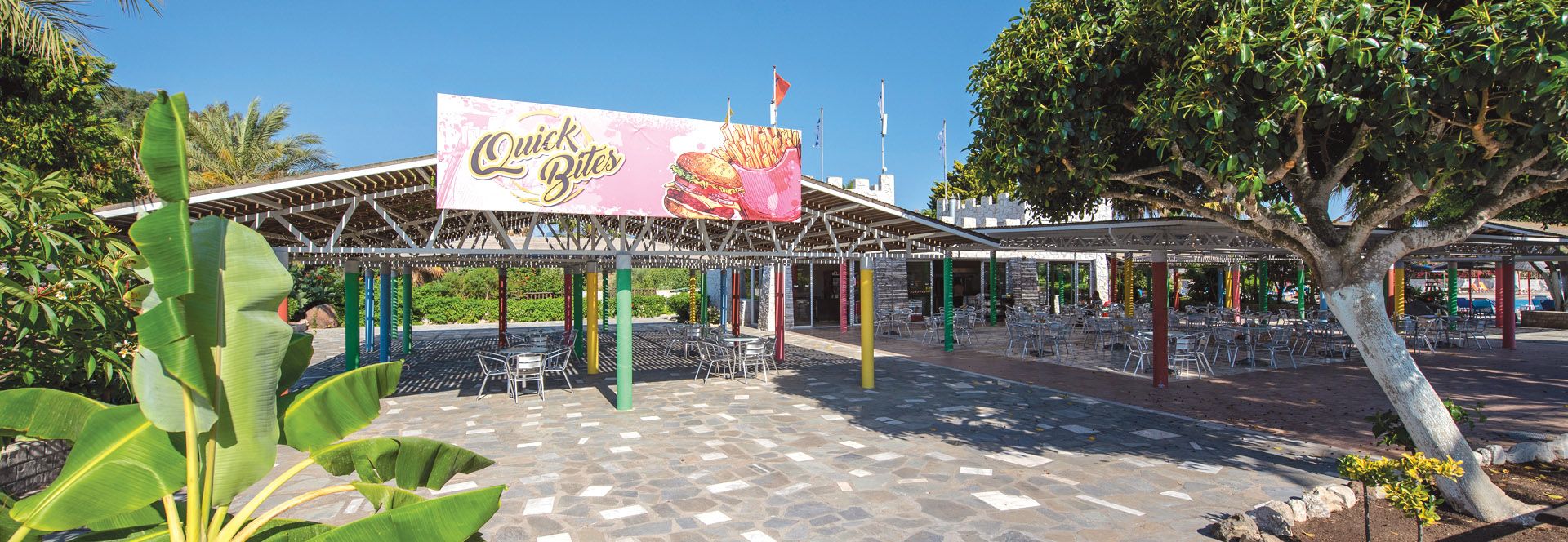 Burgers and gyro - restaurant (bistro) at Lido waterpark