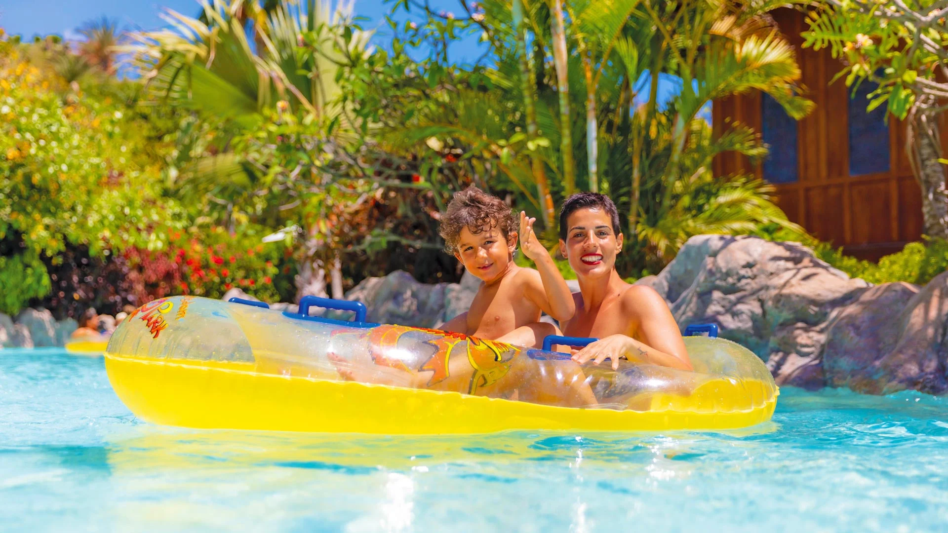 Mai Thai River - activity zone at Siam Park