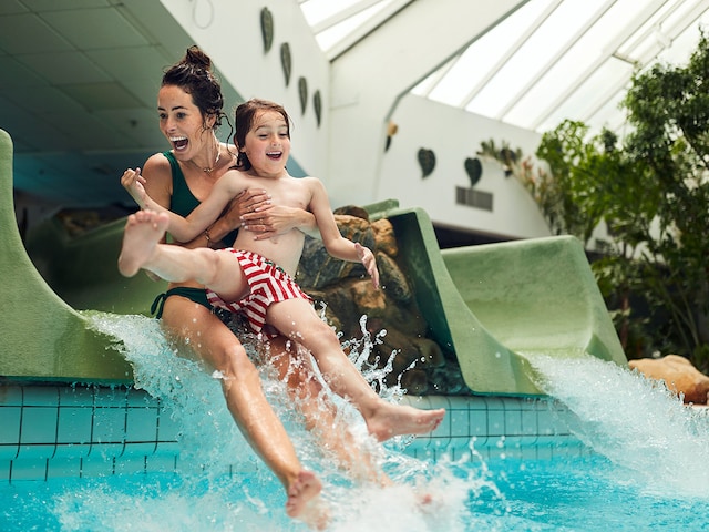 Slides - water slide at Center Parcs De Kempervennen