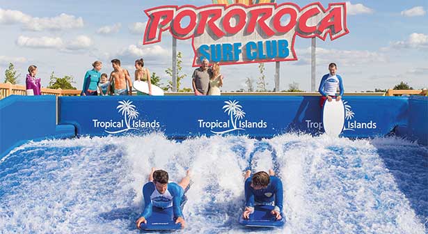 Pororoca - activity zone at Tropical Islands