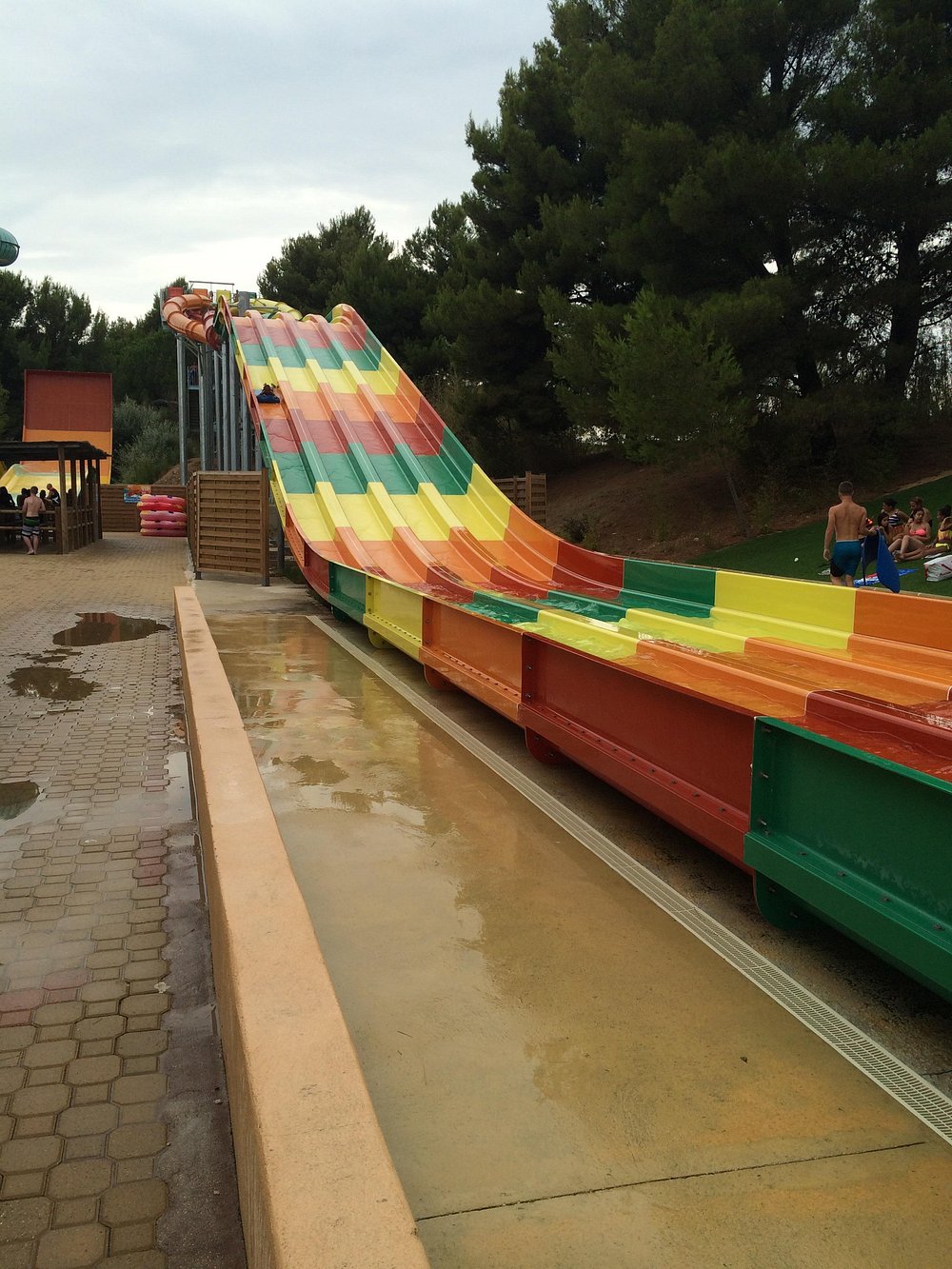 Twistter Racer - water slide at  Aqualand Saint-Cyr-sur-Mer