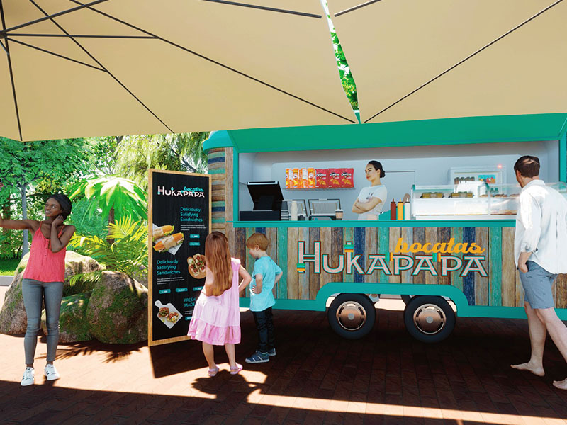 Hukapapa Sandwiches (Food Truck) - restaurant (bistro) at Aquópolis Villanueva de la Cañada