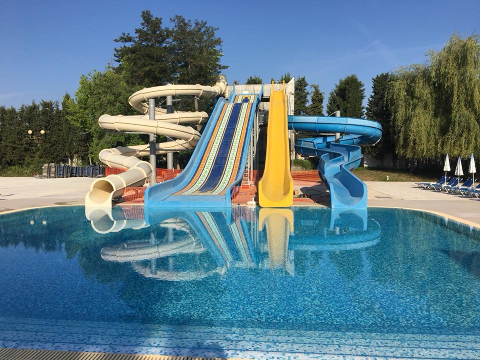 Suicide - water slide at Ovoshtnik Water Land