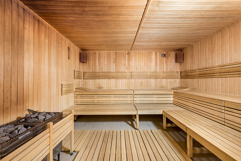 Saunas - wellness area at Aquacentrum Šutka