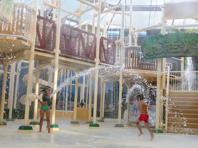 Double Water Playhouse - activity zone at Center Parcs Les bois francs