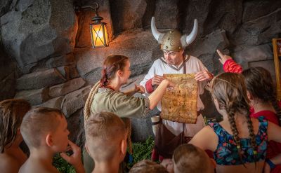 The treasure of the Vikings - activity zone at Rulantica