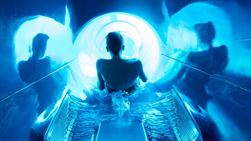 Blue Speed - water slide at Acquaworld