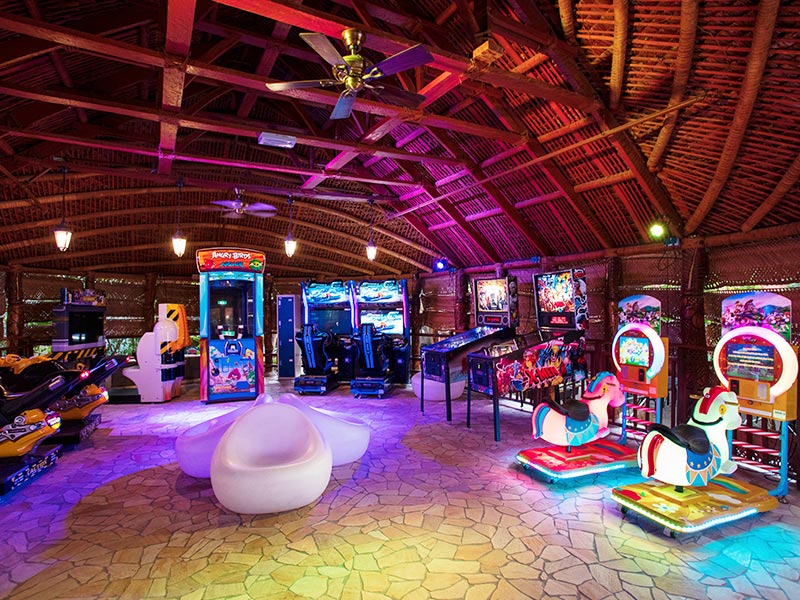 Treasure Island Arcade - activity zone at Tropical Islands