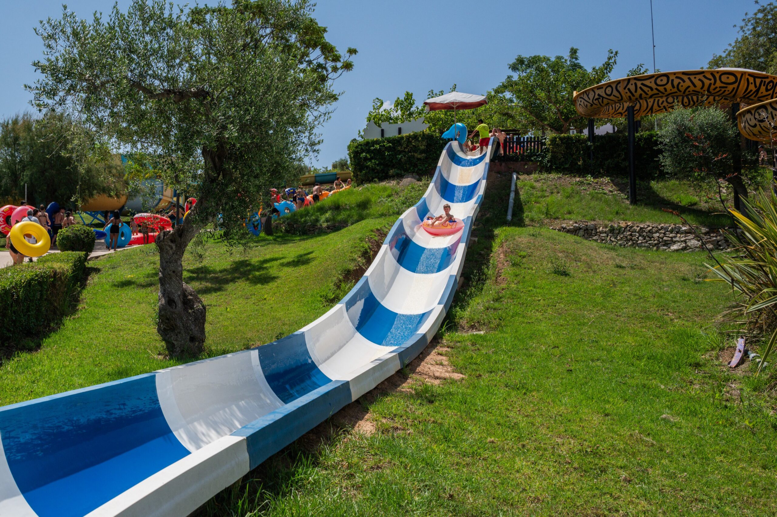 Speed Boats - water slide at Aqualeón 
