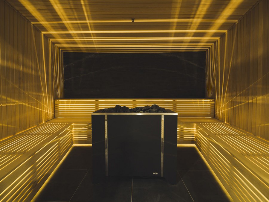 Finnish Sauna - wellness area at Aquapark Reda