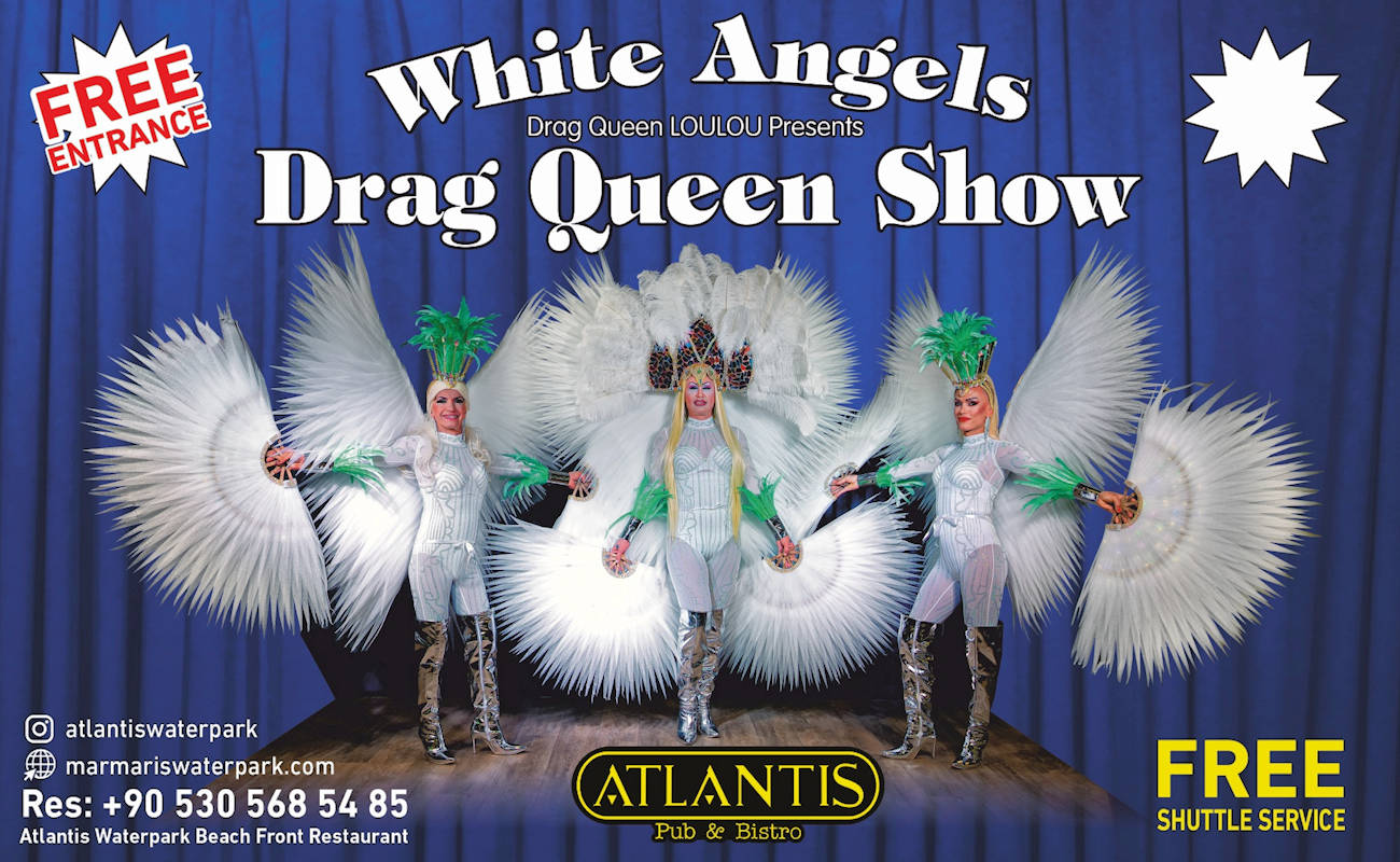 Night Shows - service area at Atlantis Marmaris Water Park