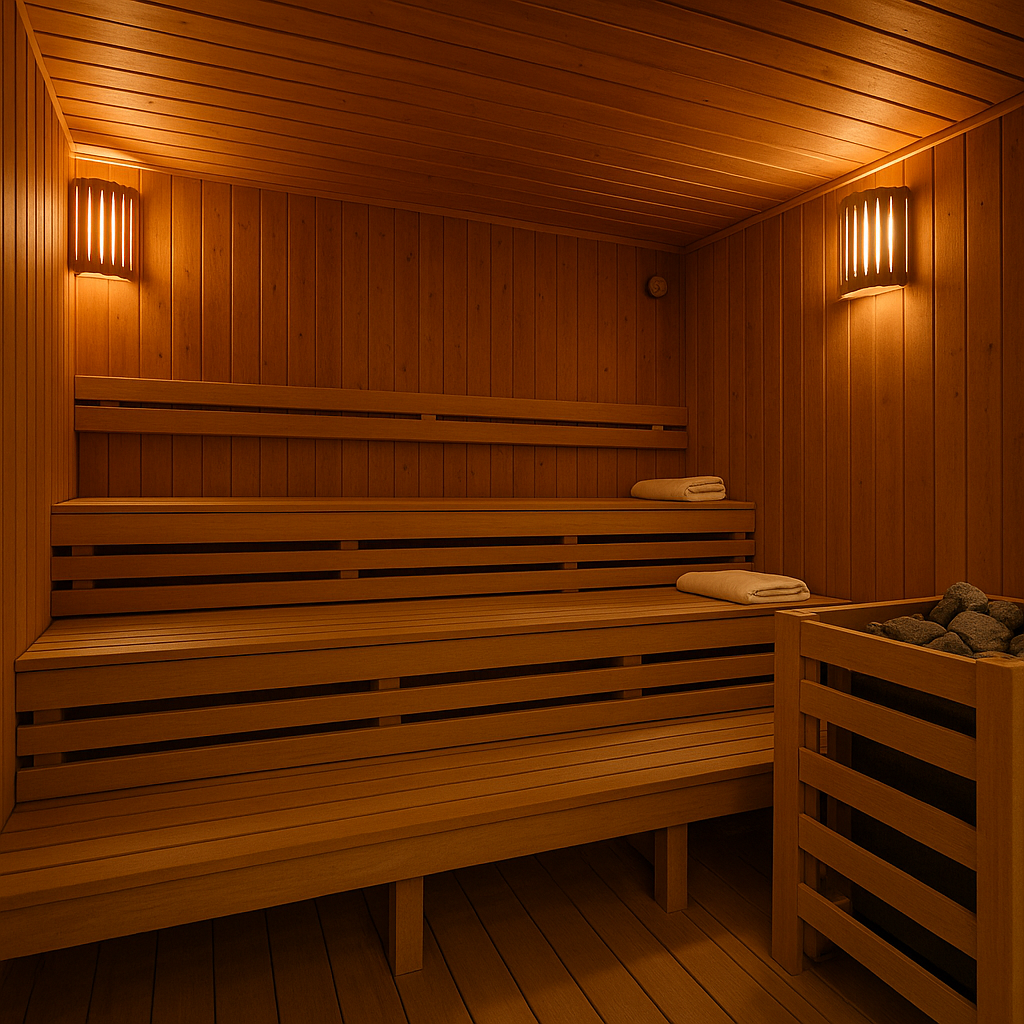 Rose Sauna - wellness area at Fabryka Wody