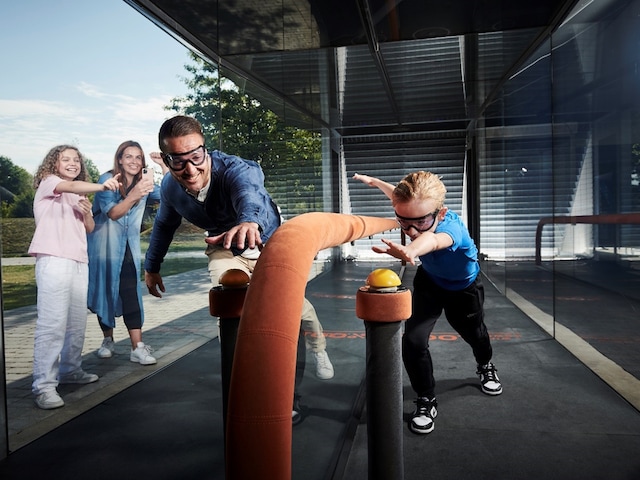 Outdoor Activities - service area at Center Parcs Nordborg resort: Universe Science Park