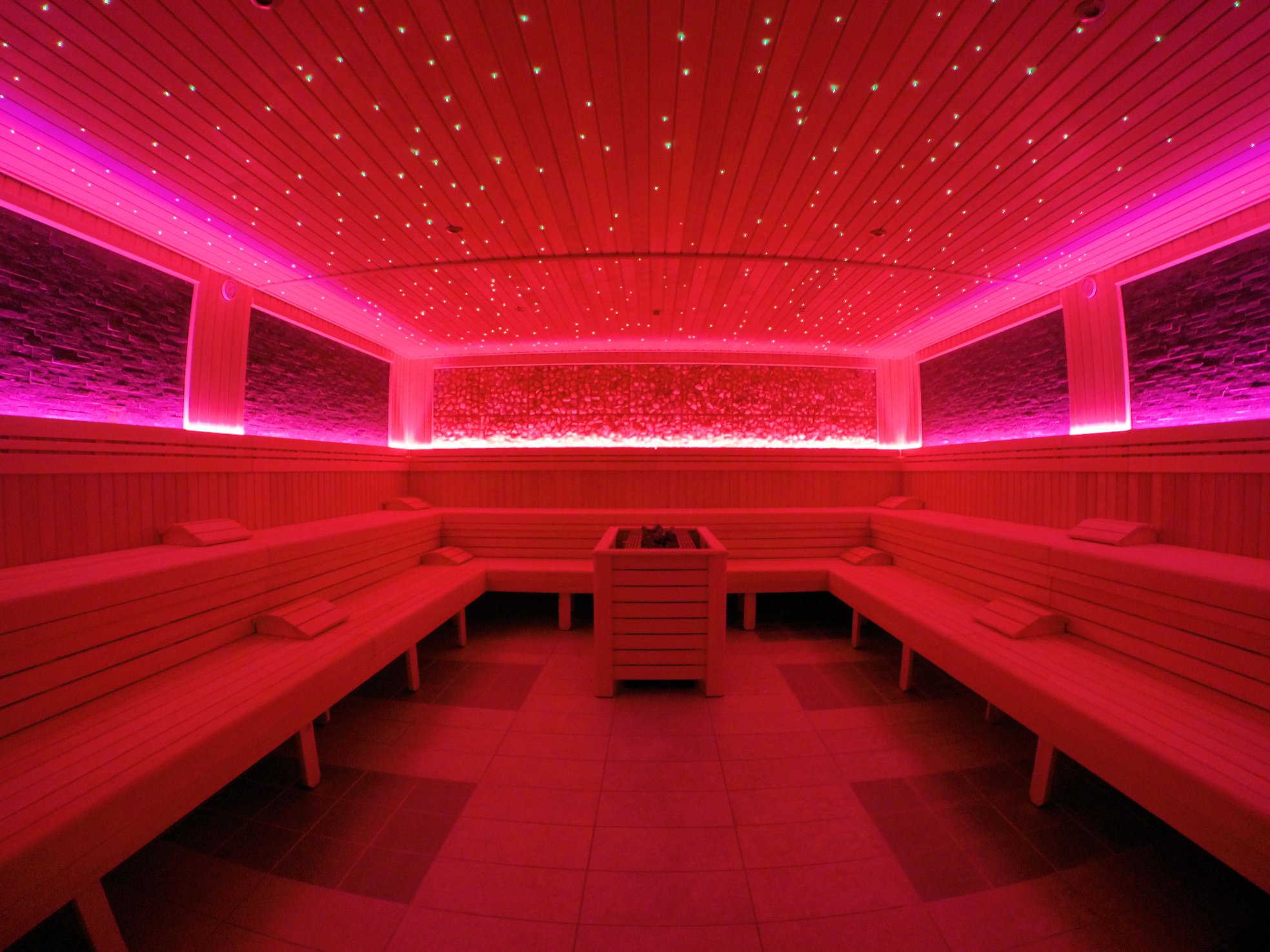 Infrared Sauna - wellness area at Aquapark Kalisz