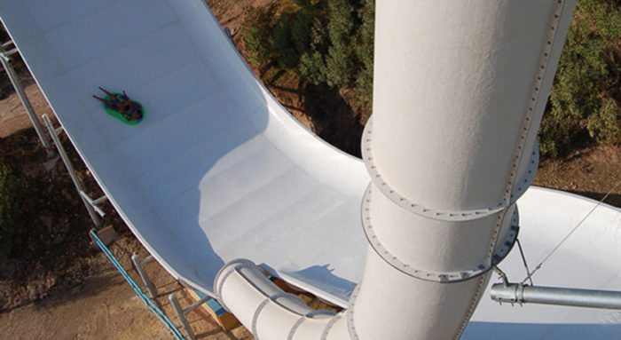 La Cresta - water slide at Aqua Natura Benidorm