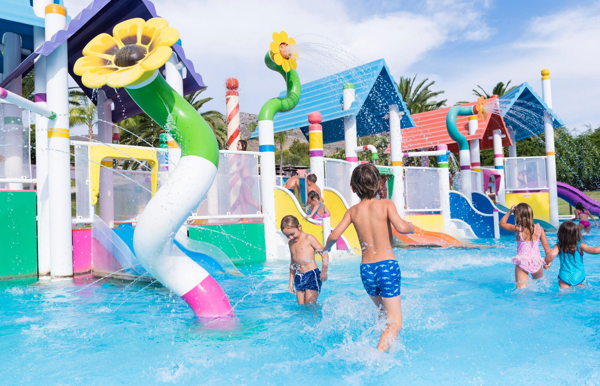 Children"s Paradise - activity zone at Aqualand Torremolinos