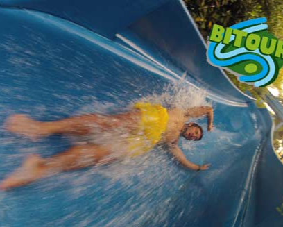 Bitour - water slide at Illa Fantasia