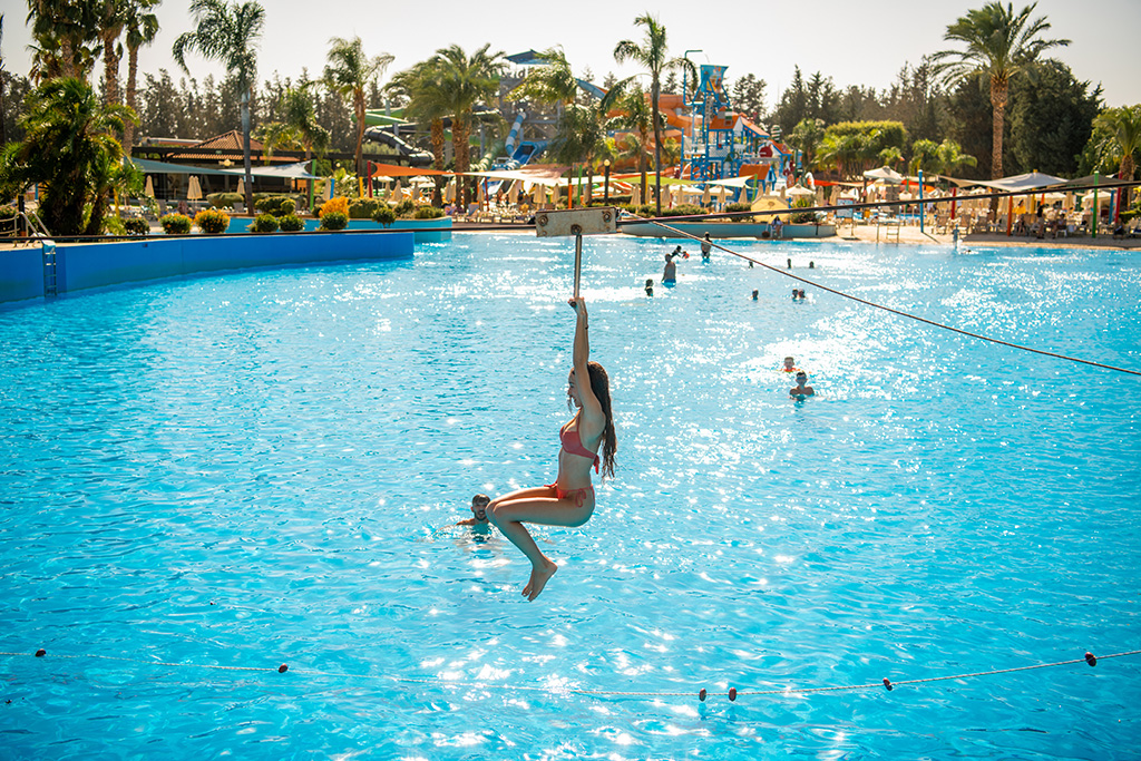 Tarzan Swing - activity zone at Fasouri Watermania