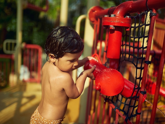 Double Water Playhouse - activity zone at Center Parcs Les trois forets