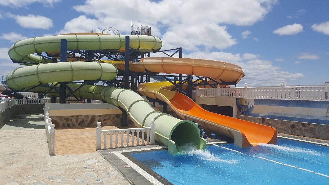 Turbolancha  - water slide at Aquapark Costa Teguise