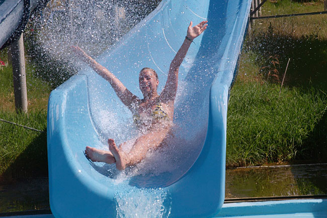Thrill Tower Kamikaze - water slide at Zante Water Village