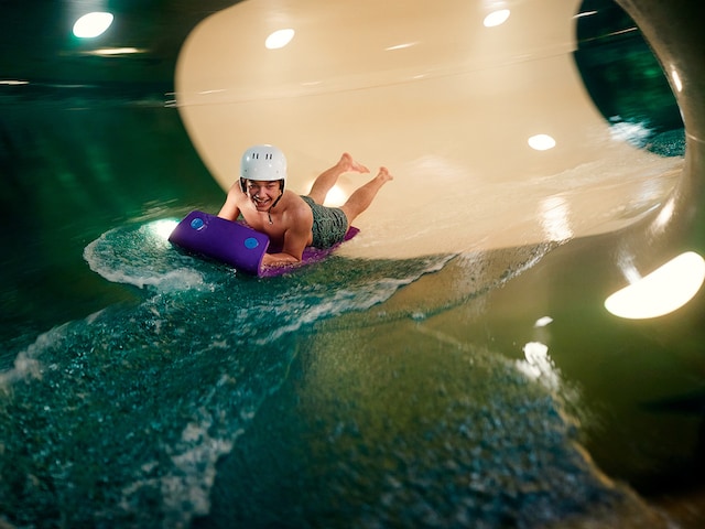 Aqua Slide - water slide at Center Parcs Les hauts de bruyeres