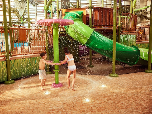 Water Playhouse - activity zone at Center Parcs Nordborg resort