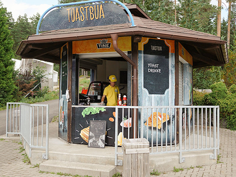 Toastbua - restaurant (bistro) at Bø Sommerland