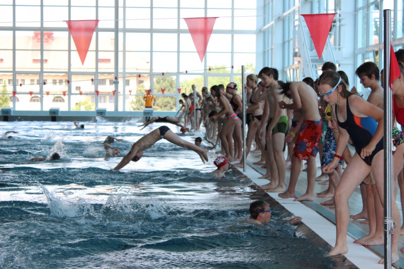 Swimming For Primary Schools - service area at Aquacentrum Pardubice 