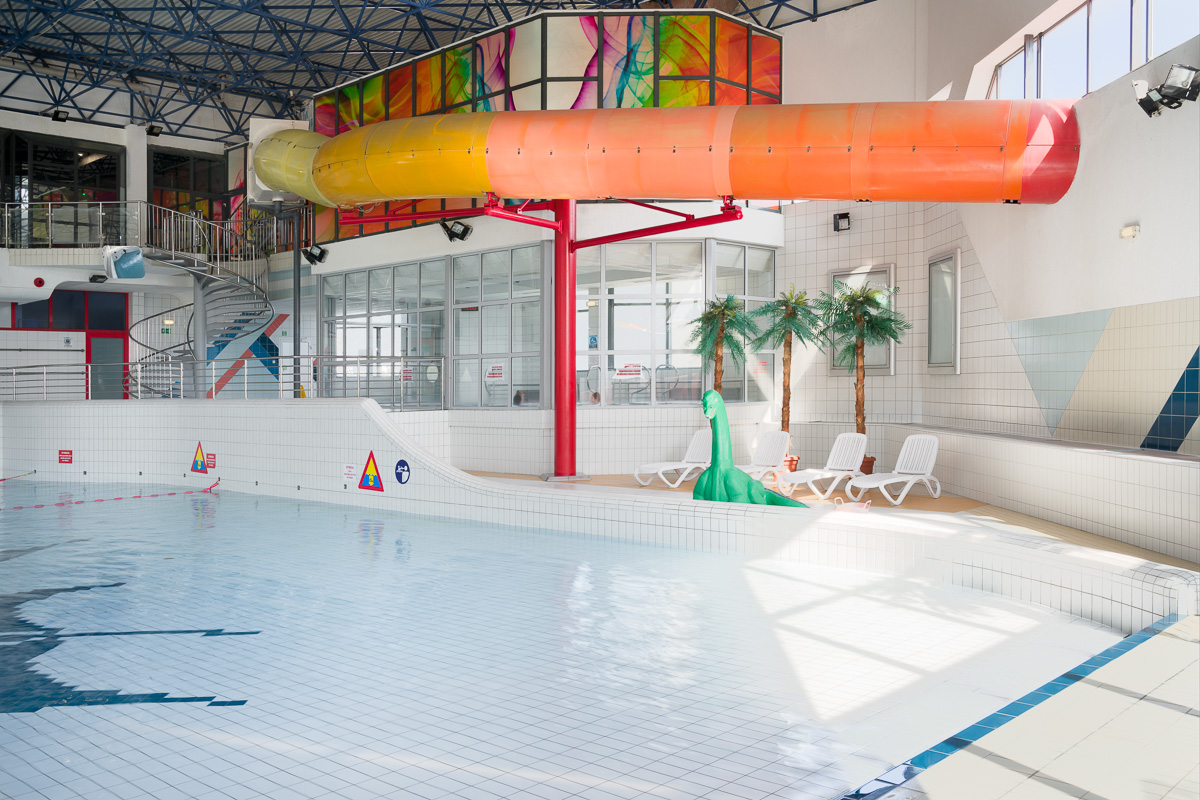 Black Hole - water slide at Aquapark Laguna Gryfino