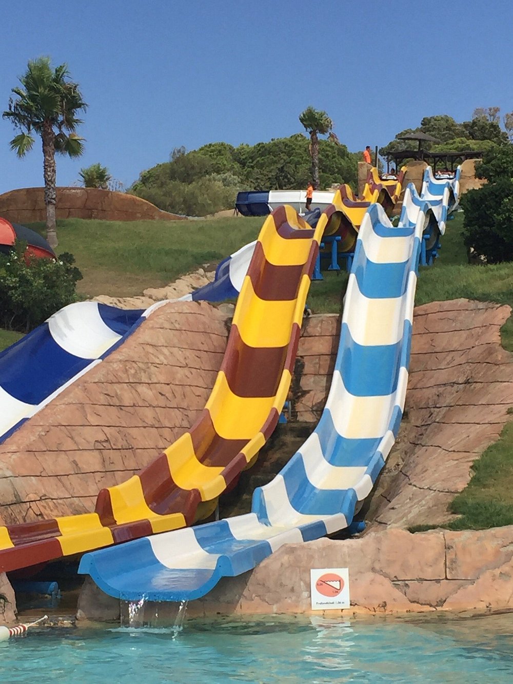 Speed Boats - water slide at Aqualand Bahía de Cádiz