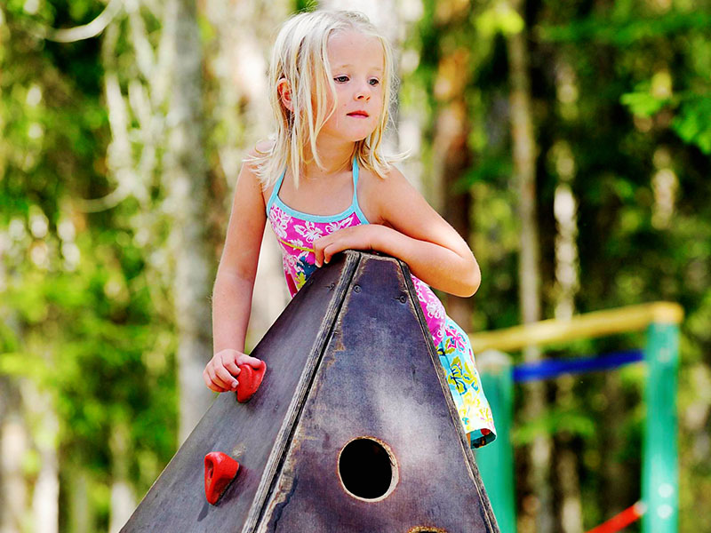 Lille Tarzanløype - activity zone at Bø Sommerland