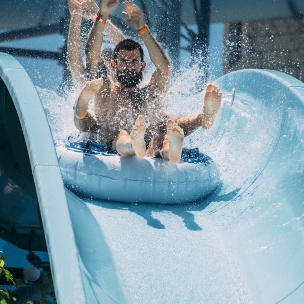 Giant Slalom - water slide at Aquapark Nesebar